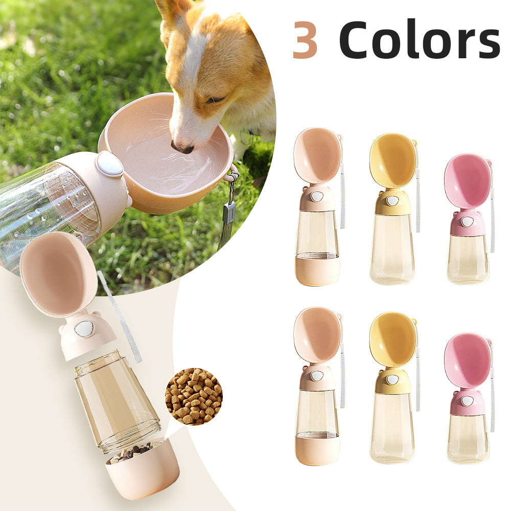 Portable Dog Water and Food Bottle By Pupets