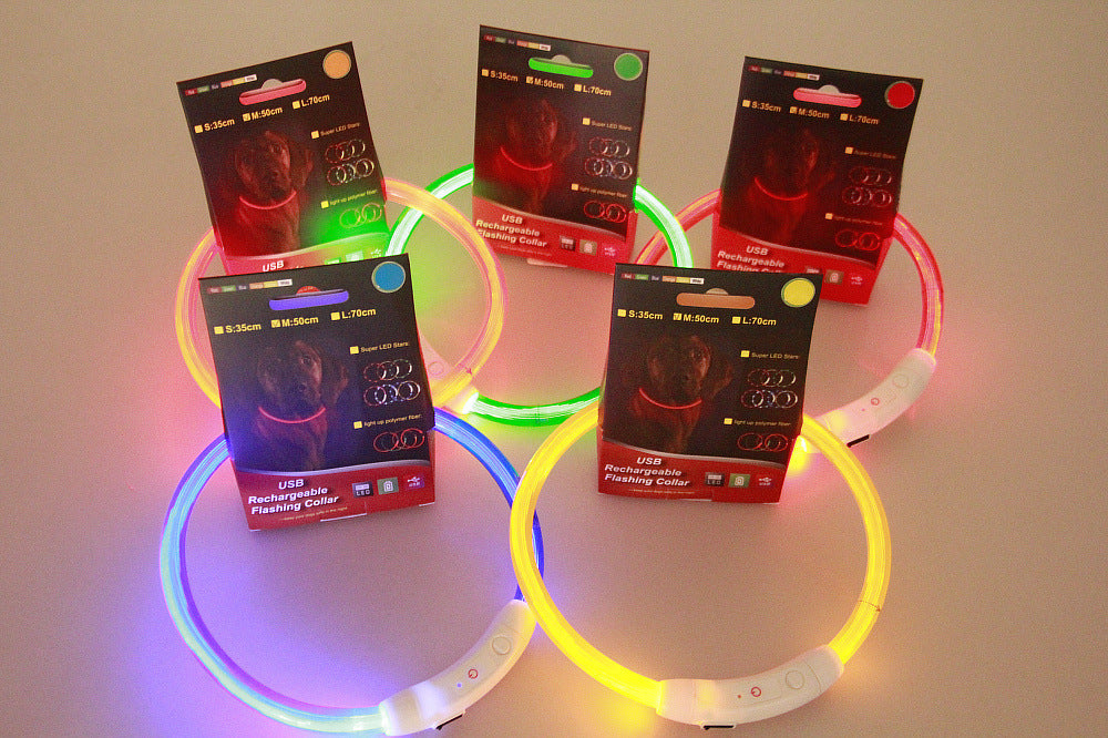 Glowing Necklace For Night Walking By Pupets