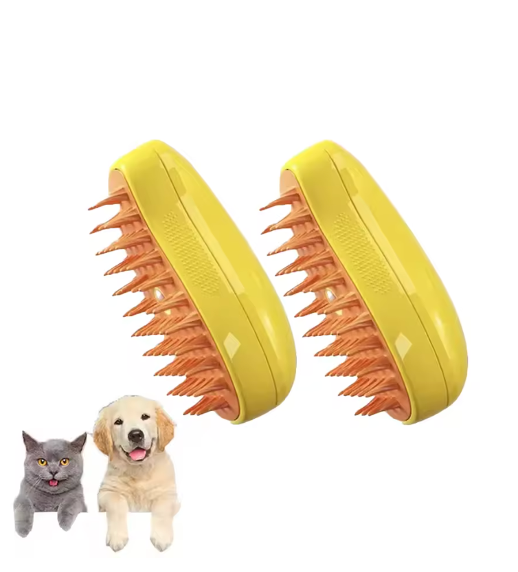 3 In 1 Cat Steam Brush By Pupets
