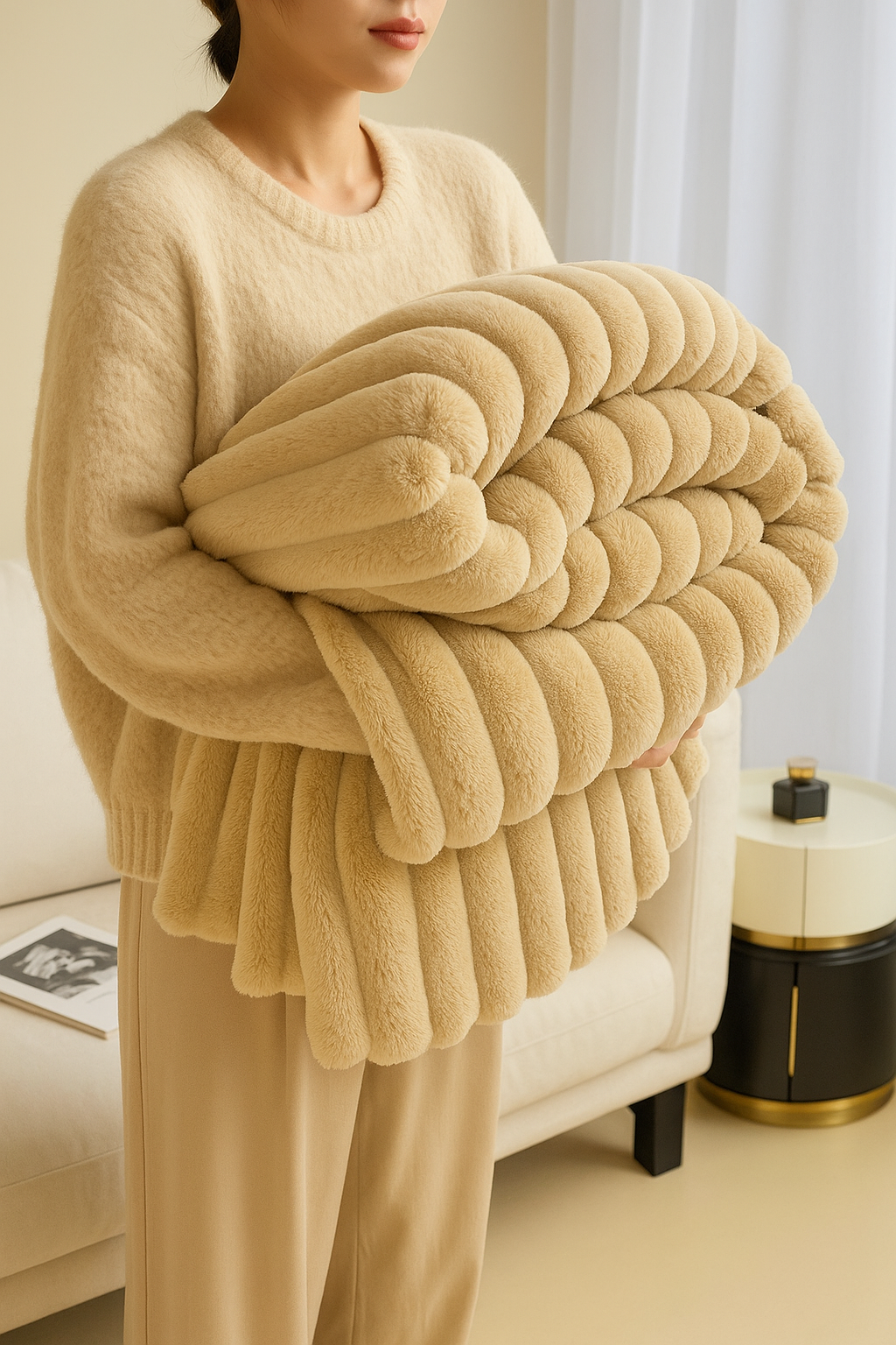 Warm Velvet Blanket By Pupets