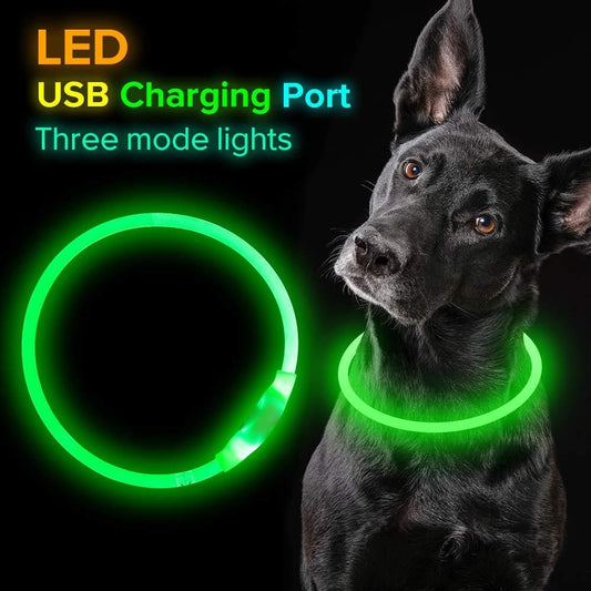 Glowing Necklace  For Night Walking By Pupets