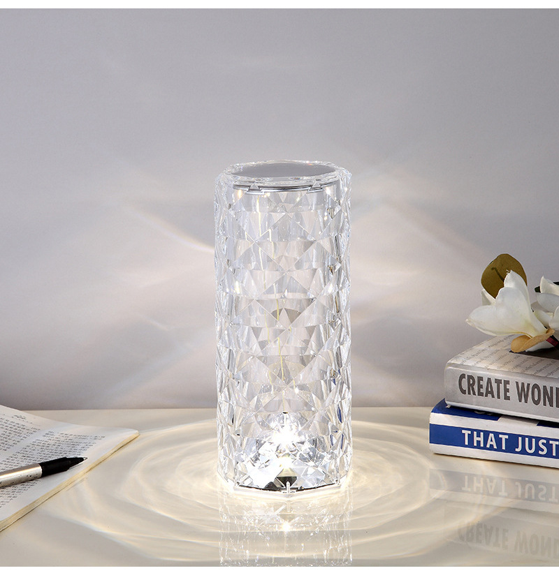 Crystal Rose Lamp by Pupets